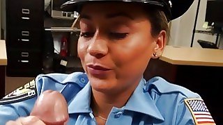 Fat ass latin police officer..